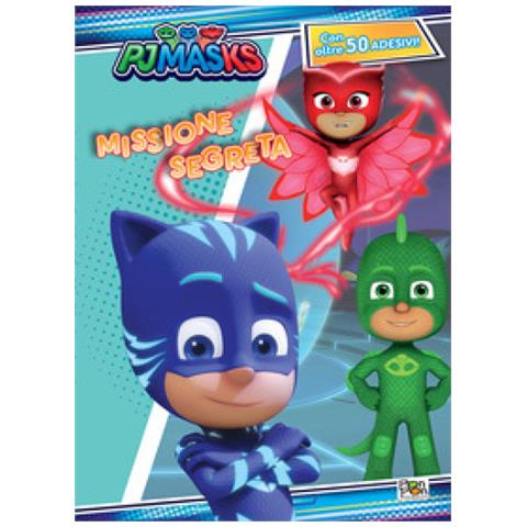 Missione Segreta. Pj Masks. Activity Book. Ediz. A Colori. Con Super Occhiali, Pj Radio - Foto 1