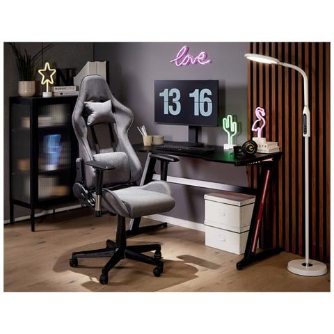 Sedia Da Gaming Warrior Grigio Scuro - Foto 1