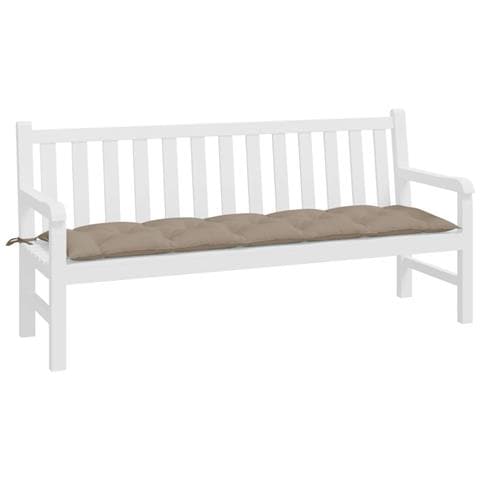Cuscino Per Panca Tortora 180x50x7 Cm In Tessuto Oxford - Foto 3