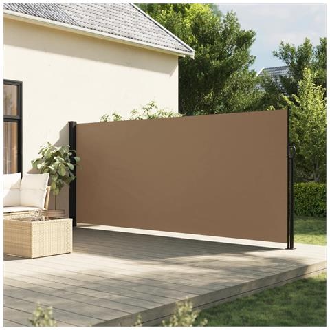 Tenda Da Sole Laterale Retrattile Tortora 160x300 Cm - Foto 1