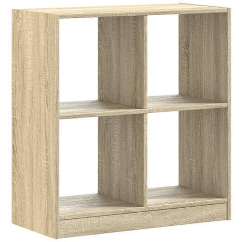 Libreria Rovere Sonoma 68,5x32x75 Cm In Legno Multistrato - Foto 2