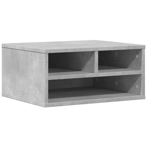 Supporto Stampante Grigio Cemento 49x40x22,5 Legno Multistrato - Foto 2