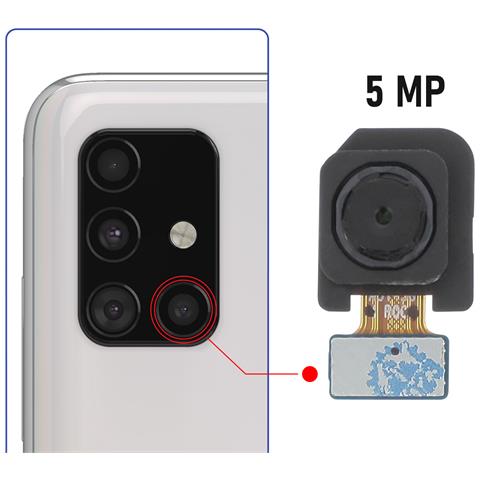 Fotocamera Posteriore Obiettivo Macro 5mp Per Samsung Galaxy A51 - Foto 2