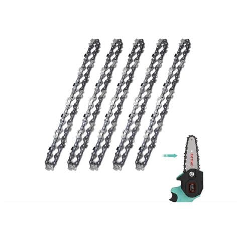 Confezione Da 5 Catene Per Motosega Da 14 Pollici - 52 Maglie Di Trasmissione, 26 Denti Di Taglio - Foto 2