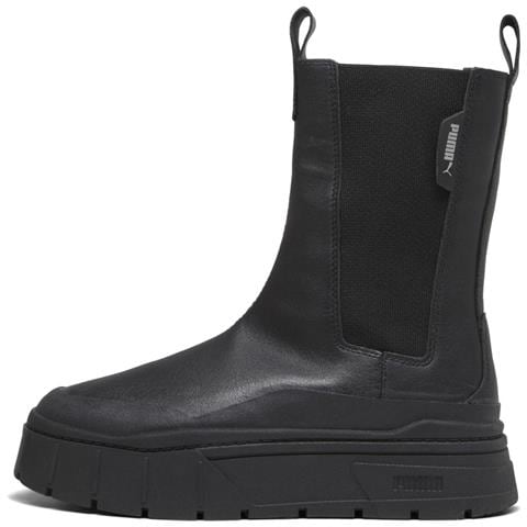 Mayze Stack Chelsea Booties Stivaletti Pelle Scarpe Donna Nero Eu 37, 386272 06 - Foto 2