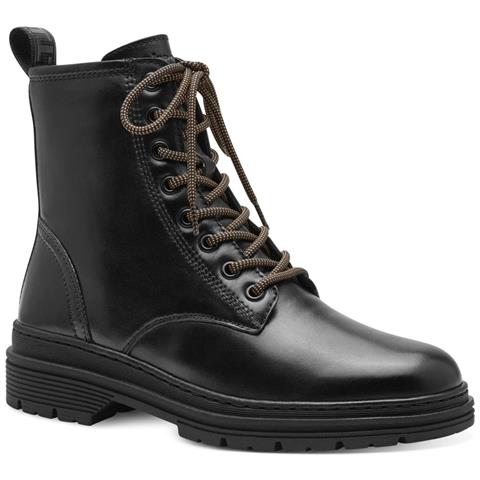 Black Casual Closed Booties Stivaletti Pelle Scarpe Donna Nero Eu 39, 1-26230-41 001 - Foto 1