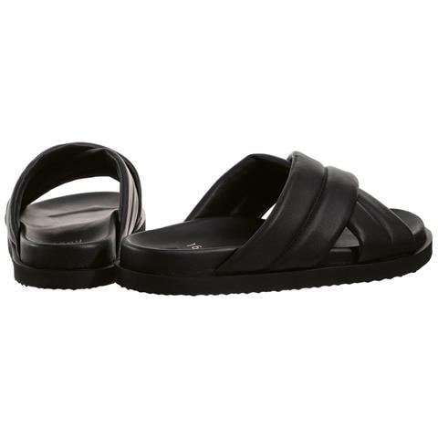 Tessa Slippers Ciabatte Pelle Scarpe Donna Nero Eu 36, 7-100820 0100 - Foto 3