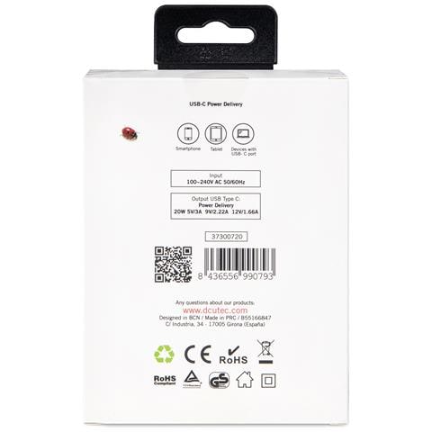37300720 Caricabatterie per dispositivi mobili Universale Bianco USB Auto - Foto 3
