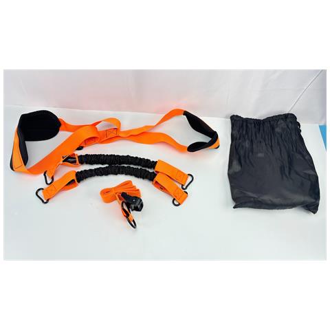 Fascia Per Trazioni / Trazioni Con Fascia Per Allenamento - Ausilio Per Trazioni Per L'allenamento Della Forza Orange 150 Lbs - Foto 6
