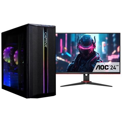 Power Starter R82-896 AMD Ryzen™ 7 5700G 16 GB DDR4-SDRAM 1 TB SSD Windows 11 Home Desktop PC Nero - Foto 1