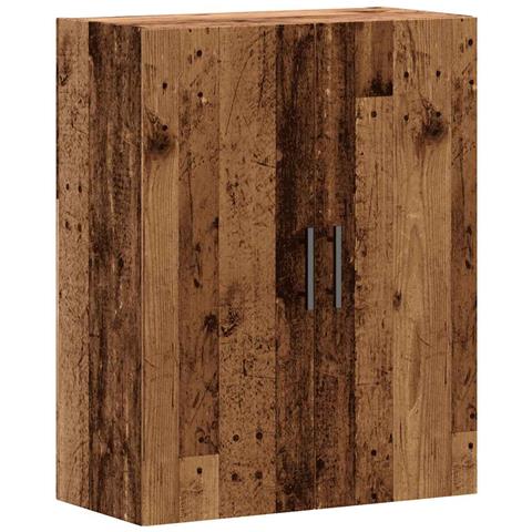 Mobile A Parete Legno Antico 69,5x34x90 Cm - Foto 2