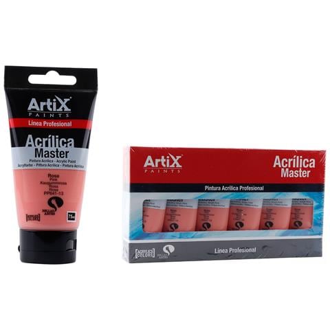 Confezione Da 6 Uds. Pittura Acrilica Expert 75 Ml Rosa - Foto 1