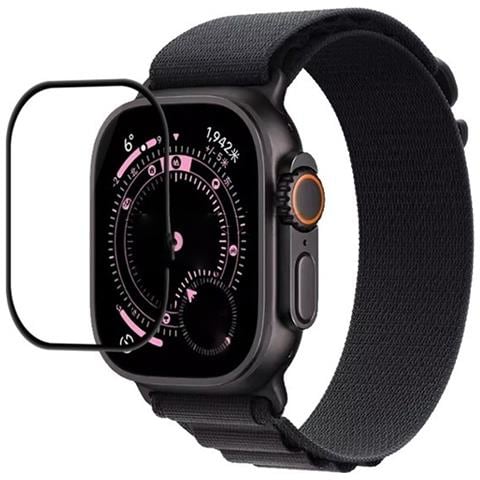 Protezione Schermo Morbida Curva 3d Compatibile Con Apple Watch Ultra 3 - Trasparente, Anti-impronta, Copertura Totale - Foto 1