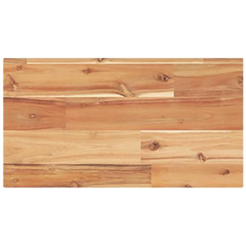 Piano Tavolo Rettangolare 60x20x2cm in Legno Massello di Acacia - Foto 1
