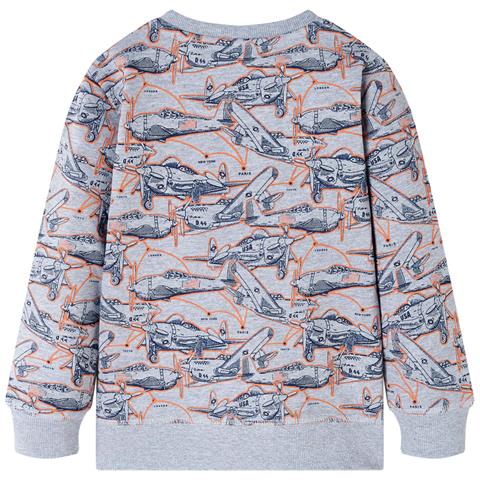 Felpa per Bambini Grigio Mélange 116 - Foto 2