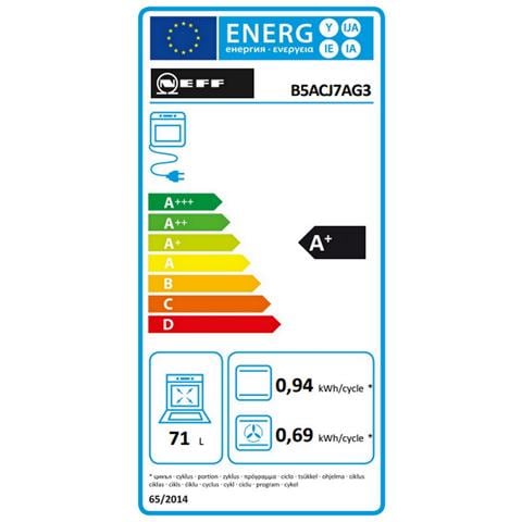 Forno Multifunzione Da Incasso 71l 60cm Con Pulizia Pirolitica - B5acj7ag3 - Foto 2