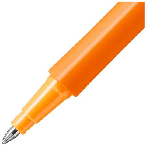 pointVisco - Penna Roller a inchiostro Gel - Confezione da 10 - Arancio - Foto 2