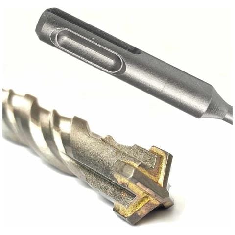 Punta Per Martello Perforatore Sds Plus 20mm  4 Taglienti  310mm - Foto 1