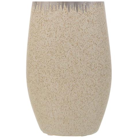 Vaso In Ceramica Argento 12x7x35h - Foto 6