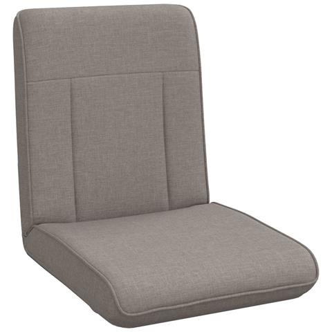 Sedia a pavimento regolabile Tortora Tessuto - Foto 1