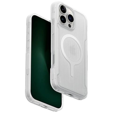 Uniq Combat Active Custodia Di Ricarica Magnetica Per Iphone 16 Pro Max, Bianca - Foto 1