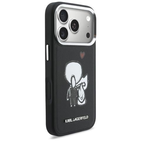 Custodia Per Iphone 17 Pro, Nera Karl Lagerfeld - Foto 1