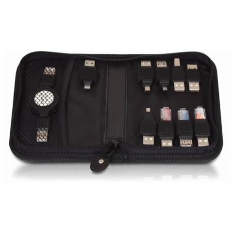 USB adapter kit 10 parts, Nero, 1,2m, 17 cm, 3,5 cm, 10 cm - Foto 1