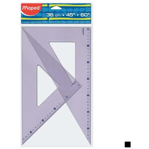 Coppia di Squadre Geometric 32 cm - Foto 1