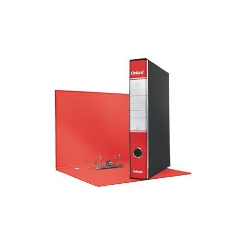 Raccoglitore per documenti Oxford G841600 - 330 mm Larghezza x 230 mm Lunghezza Dimensione Foglio - Cartone - Rosso - 6 / Pacco - Foto 1
