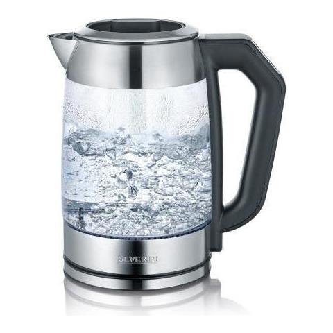 Bollitore Elettrico WK 3477 2200 W Colore Acciaio Inox / Nero - Foto 1