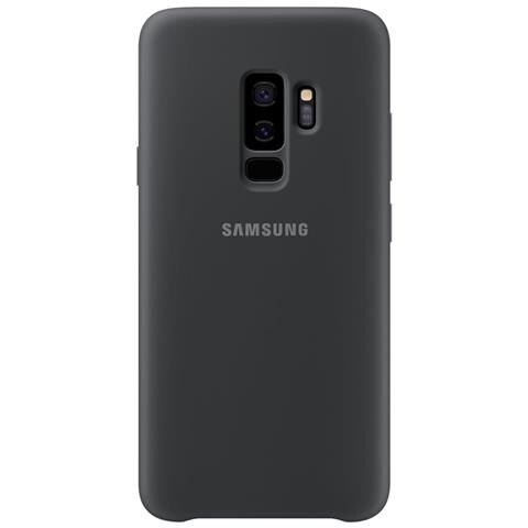 Cover semirigida in Silicone per Galaxy S9+ colore Nero - Foto 1