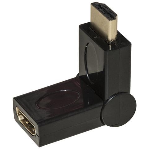 Adattatore Hdmi Maschio - Hdmi Femmina Connettore Inclinabile - Foto 1