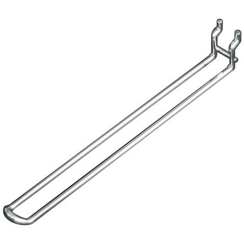 Gancio Sicurezza 30cm Cromato Per Scaffale - Foto 4