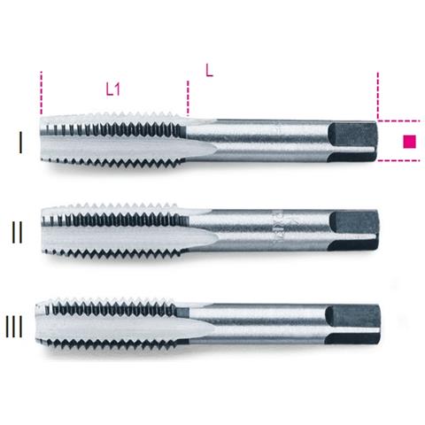 Serie Di Maschi Passo Grosso Mm 16x2 Beta 430 Pezzi 3 - Foto 2