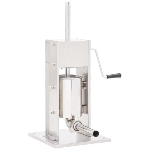 Insaccatrice Manuale Argento 3 L in Acciaio Inossidabile - Foto 2