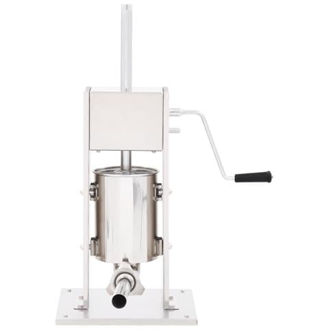 Insaccatrice Manuale Argento 3 L in Acciaio Inossidabile - Foto 1