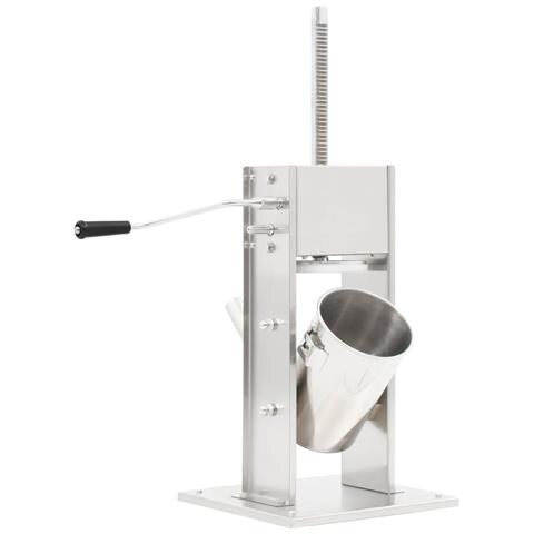 Insaccatrice Manuale Argento 3 L in Acciaio Inossidabile - Foto 8