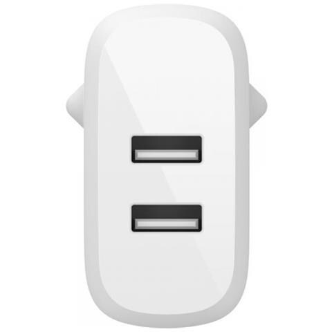 Dual USB-A Charger, 24W white WCB002vfWH - Foto 3