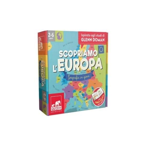Barbara Franco - Scopriamo L'europa. Geografia In Gioco. Ispirato Agli Studi Glenn Doman. Con 80 Carte. Con Poster - Foto 1