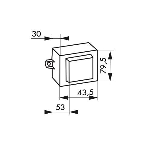 Trasformatore 220 - 12v Impulso Per Serrature Elettriche, Grigio - Thirard - Foto 2