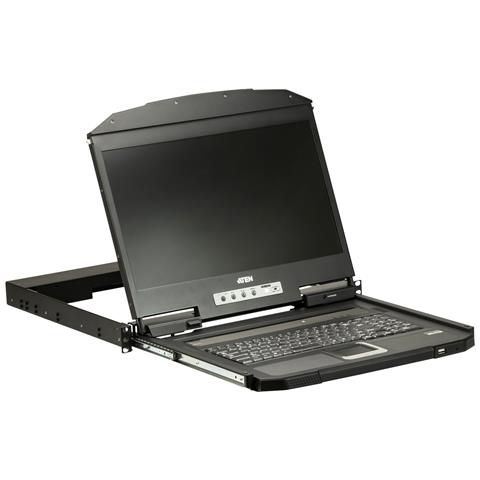 Console LCD widescreen a binario singolo e profondità ultra ridotta (USB, VGA) - Foto 2