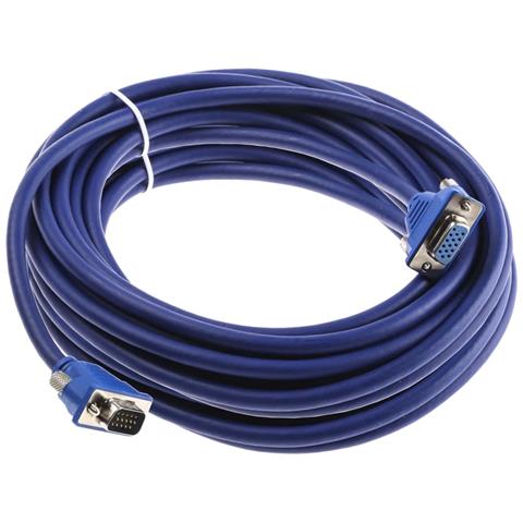 Cavo Vga D-sub 100' 30m 30 Metri Per Schermo Monitor Display Maschio /maschio Pc - Foto 1