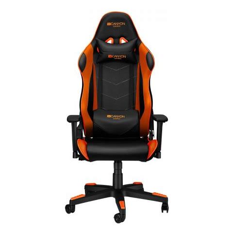 Deimos Sedia Da Gaming Per Pc Nero, Arancione - Foto 1