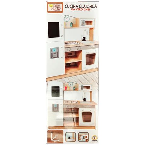 Mega Cucina H.83 Cm Con Lavell In Legno - Foto 1
