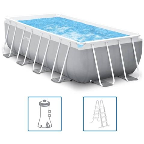 Set Piscina Prism Frame Rettangolare 400x200x100 Cm - Foto 1
