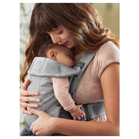 BB021018 portabebè Zaino portabebè Cotone, Elastan, Poliestere Grigio - Foto 2