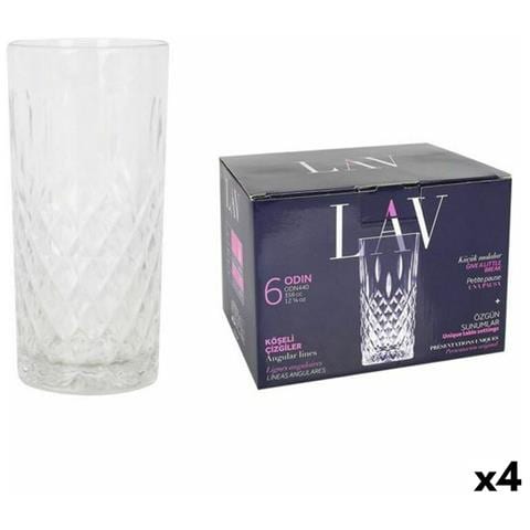 Set Di Bicchieri Lav Odin 6 Pezzi (4 Unità) (356 Ml) - Foto 1