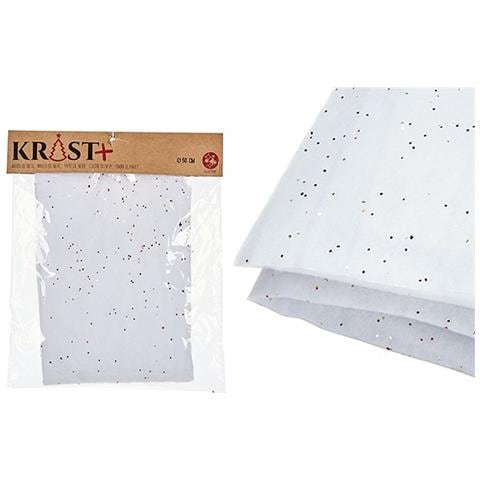 Accessorio Per Presepe Tappeto Bianco 50 X 0,01 X 50 Cm (24 Unità) - Foto 2