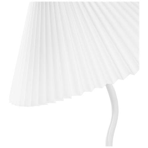 Lampada Da Tavolo Alwero Metallo Bianco - Foto 2