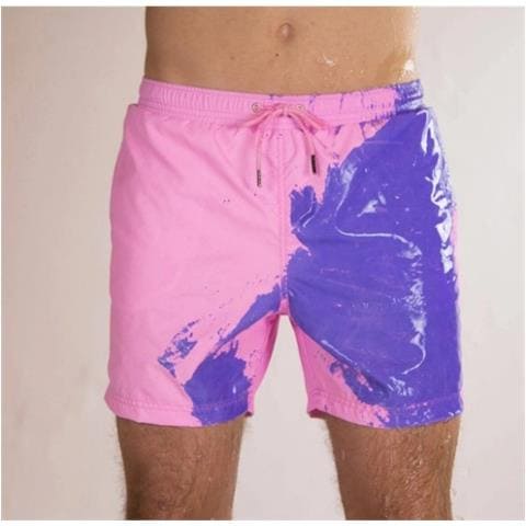 Costume Da Bagno Per Donna Pethuel Pantaloncini Da Uomo Yy-0512-168 Viola - Foto 1